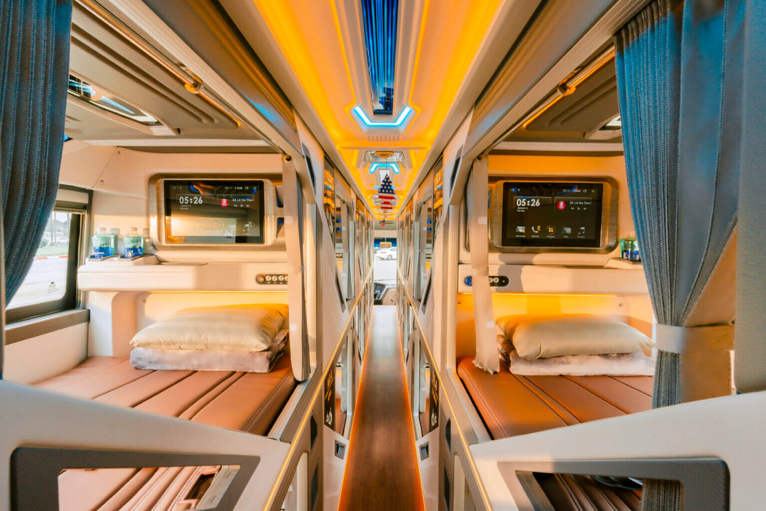 Nội thất xe HK Buslines