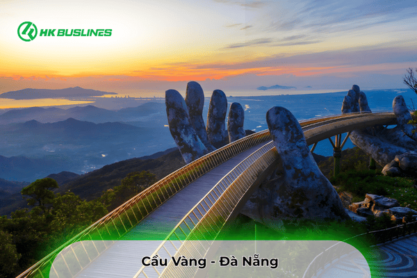 Cầu Vàng Bà Nà Hill khi đi du lịch đà nẵng