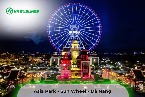 Asia Park - Sun Wheel cao nhất Việt Nam khi đi du lịch đà nẵng