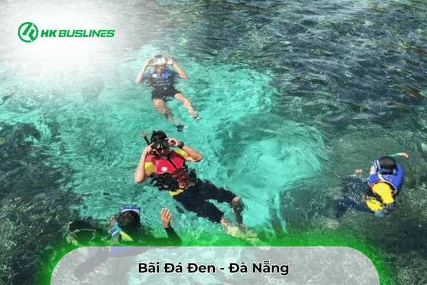 Bãi Đá Đen khi đi du lịch đà nẵng