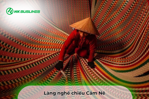 Làng nghề chiếu Cẩm Nê 