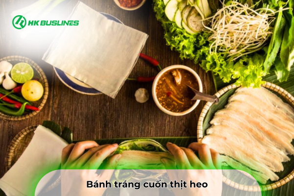 Bánh tráng cuốn thịt heo