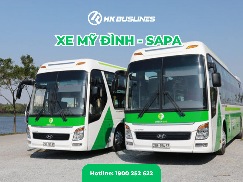 xe khách Mỹ Đình đi Sapa - xe Green Bus